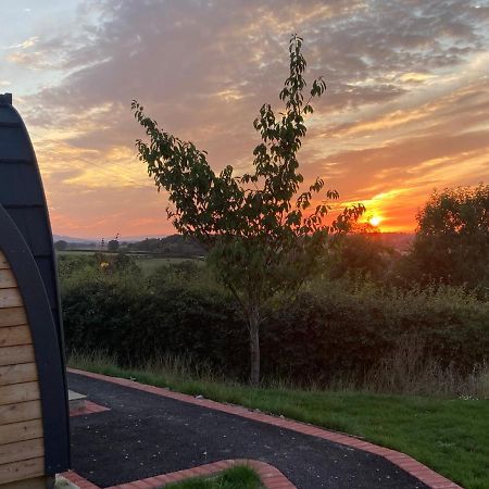 Rabbit Glamping Pod School House Farm Hotel Leighton  Bagian luar foto